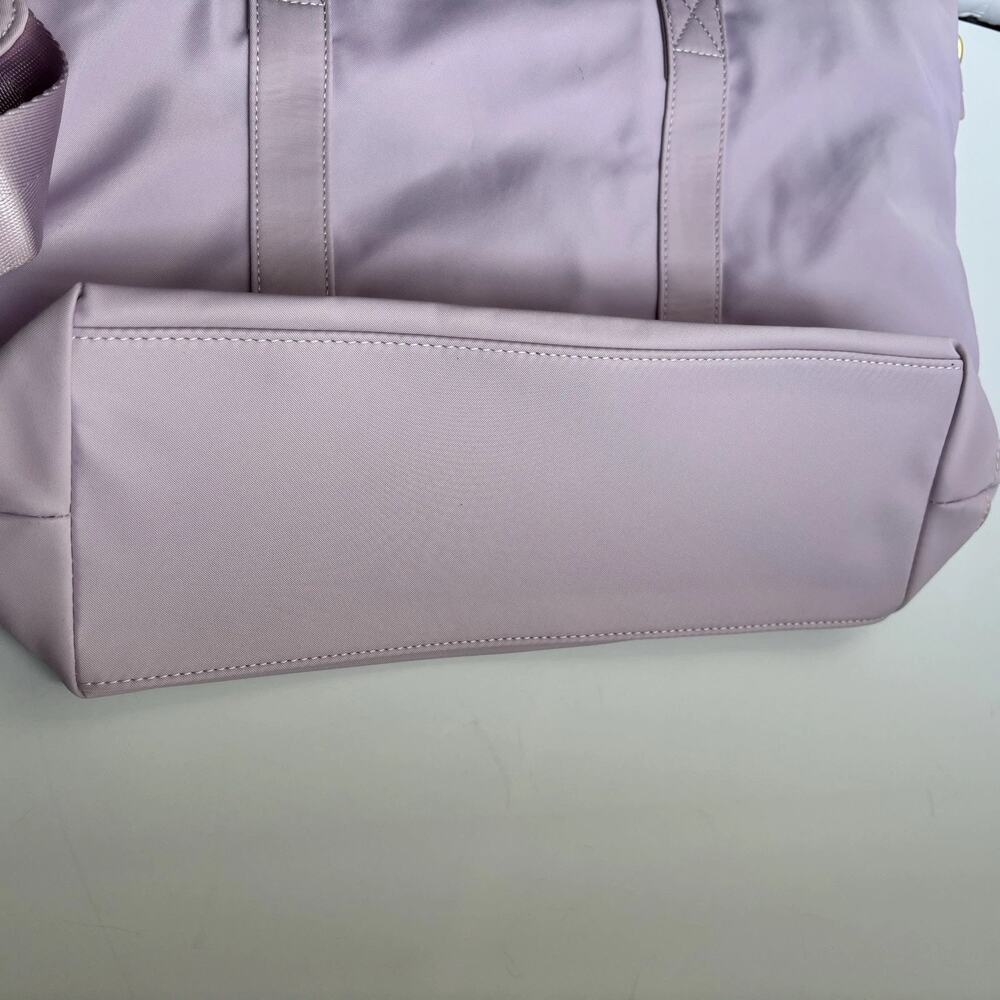 NWT Stoney Clover Lane Mini Tote Bag Grape Crossbody Strap - Small Flaw - Picture 9 of 16